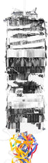 Dog Bone Pinata, Puppy Birthday Party Supplies, Woof (16.75 x 10 x 3 In)