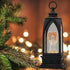 Eldnacele 12? Christmas Snow Globe Lantern Angel with Music & Timer, USB Lined/Battery Operated Lighted Water Glittering Nativity Lantern for Christmas Festival Centerpiece Decoration Gifts Angel
