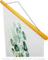 Magnetic Poster Hanger Frame 24 Inch Wide, Gold, Strong Magnet, Premium Wood and Quick Assembly, Wall Hanging Wooden Frame for Posters, Scroll, Picture, Print, 24x36 24x30 24x32
