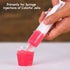 50 PACK Jello Shot Syringes?Medium 1.5 oz Containers with Lids?Perfect For Plastic Shot Glasses Or Jello Shot Cups?Great For Halloween Thanksgiving Christmas Party