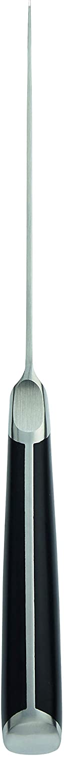 Zyliss Comfort Pro 4.5" Serrated Paring Knife - Ice Hardened German Steel Kitchen Cutlery , Black/Stainless Steel