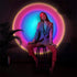 Sunset Lamp, Sunset Projector Lamp 10W LED Sunset Light Night Light 180 Degree Rotation Romantic Rainbow Light USB Charging for Bedroom Party Home Decor, Rainbow