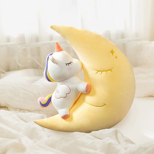 Unicorn Stuffed Animals,23.6 Inch Cute and Soft Large Plush Toy Pillow,Christmas Unicorn Pillows for Girls Granddaughter Friends Birthday Party Home D©cor