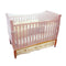 Jeep Crib Universal Size Crib Mosquito Net, White