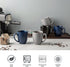 AmorArc Coffee Mugs Set of 6, Ceramic coffee mugs with large handle for Men Women friends, 16oz Coffee Mugs for Coffee,Tea,Latte,Cocoa. Easy to Hold&Clean, Dishwasher&Microwave Safe, Matt Black