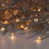 Seasonal Buddy 131FT 400LED Christmas String Lights (Warm White) Outdoor/Indoor Use(UL Certified)IP44 Waterproof) , Plug in Fairy String Lights for Christmas Tree Decoration, 8 Lighting Modes