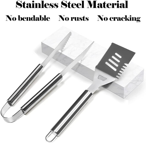 Griddle Accessories Kit, 35PCS Grill Sets for Men, Professional Grilling Accessories BBQ Grill Tools Set, Barbecue Utensil Gifts for Blackstone and Camp Chef Griddle Backyard Camping Kitchen Men