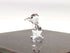 Sansukjai Rare Penguin Tiny Micro Crystal Figurines Hand Blown Clear Glass Art Bird Animals Collectible Gift Home Decor (N)