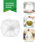 Clear Small Trash Bags - 4 Gallon Garbage Bags FORID Wastebasket Bin Liners 330 Count Plastic Trash Bags for Bathroom Bedroom Office Trash Can 15 Liters