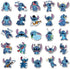 50pcs Lilo & Stitch Cartoon Anime Stickers Vinyl Sticker for Laptop Water Bottle Guitar Bike Motorcycle Bumper Luggage Skateboard Graffiti, Cute Decals, Best Gift for Kids (Lilo & Stitch)