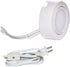 Nadair UNPL201-3K-3WH Wired LED Puck Lights (x3) Plug-In Lighting, Can Be Surface Mount or Flush Mount, Easy To Install, Daisy Chain, 3-pack 3000K Warm White