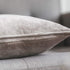 MIULEE Pack of 2 Decorative Velvet Throw Pillow Covers Soft Pillowcase Cozy Soft Square Cushion Coverss Case for Sofa Couch Bedroom Home Decor 22x22 Inch Mix Pink and Grey
