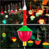 8 Pack Replacement Bubble Lights Bulbs Red Green Yellow Orange Bubble Lights for Christmas Tree Fluid Light C7/E12 Candelabra Base Christmas Light Bulbs
