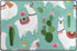 Linomo Area Rug Alpaca Cactus Lama Llama Floor Rugs Doormat Living Room Home Decor, Carpets Area Mats for Kids Boys Girls Bedroom 31 x 20 Inches