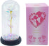 Birthday Gifts for Her/Women/Mom/Wife, Galaxy Rose Flower Gift with Led Light String , Best Anniversary Day Gifts for Her/Women/Mom/Wife (Foam White)