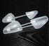 3 Pairs Plastic Transparent Practical Adult Shoe Support Portable Traditional Shoe Tree Shaper Stretcher Boot Holder Shoes Shape Keeper Boot Holder With Tension Spring Coil Black for Men Women