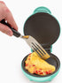 Nostalgia MGD5TL MyMini Personal Electric Waffle Maker, Hash browns, French Toast Grilled Cheese, Quesadilla, Brownies, Cookies, Teal (Teal)