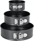 Springform Pan, 4 inch / 7 inch / 9 inch Cake pan, Set of 3, with Cake Decorating Tools, JOB JOL Cheesecake Pans.