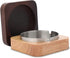 Cute Cool Ashtray for weed with Lid Windproof FriyGardcn Wooden Ashtrays for Cigarettes 0utdoor or Indoor