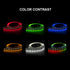 BTF-LIGHTING WS2812B RGB 5050SMD Individual Addressable 3.3FT 100(2x50)Pixels/m Flexible Black PCB Full Color LED Pixel Strip Dream Color IP30 Non-Waterproof for Bedroom,DIY Project Only DC5V