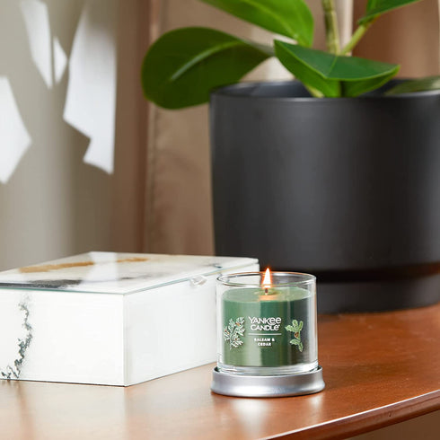 Yankee Candle Balsam & Cedar Signature Small Tumbler Candle
