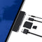 iPad Pro Adapter, USB C Hub Dongle Adapter for iPad Pro 2020-2018 and iPad Air, with 4K HDMI, USB-C PD, 3.5mm Audio Jack and SD/Micro Card Reader, Compatible with MacBook Pro Air (Space Grey)