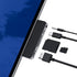 iPad Pro Adapter, USB C Hub Dongle Adapter for iPad Pro 2020-2018 and iPad Air, with 4K HDMI, USB-C PD, 3.5mm Audio Jack and SD/Micro Card Reader, Compatible with MacBook Pro Air (Space Grey)