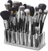 byAlegory Acrylic Makeup Beauty Brush Organizer | 24 Space Cosmetic Storage (CLEAR)