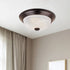 Designers Fountain 1257S-ORB-AL 11" Decorative Small Flushmount, Oil Rubbed Bronze