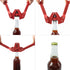 Brewland Beer Bottle Capper and Caps Kit, Crown Bottle Cappers Tool With Magnet for Bottle Capping, Red Baron Home Brew Hand Bottles Capper with 150 Crown Caps for Bottling (Beer Bottle Capper)