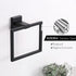 KES Bathroom Towel Ring, Towel Holder Wall Mount SUS304 Stainless Steel Matte Black Finish, A2480DG-BK