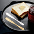 4Pcs Butter Spreader Knife, Uspacific Pure Color Durable Stainless Steel Butter Spreader with a Serrated Edge and Hole, Multi-function Butter Knife Western Bread Jam Knife
