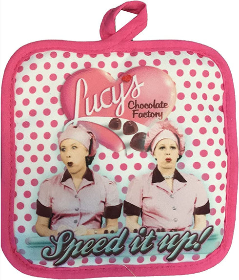 Midsouth Products I Love Lucy Oven Mitt/Pot Holder Set