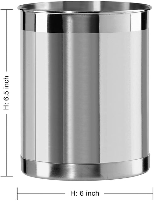 Oggi Stainless Steel Utensil Holder Small
