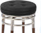 baibu Bar Stool Cushions, Super Breathable Round Bar Stool Cover Seat Cushion Black 12" - One Cushion Only