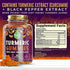 MAJU Turmeric Curcumin Gummies 60ct, Zingy Ginger Taste, Black Pepper Extract for Enhanced Absorption and Potency, Use for Joints, Inflammation & Pain Support, Tumeric Gummies for Adults and Kids