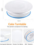 Kootek 178 Pcs Cake Decorating Kit Supplies with Cake Turntable Numbered Piping Tips E-book Guide Pastry Bags Frosting Spatula Icing Smoother Decoration Pen Cake Paint Brush Silicone Baking Cups