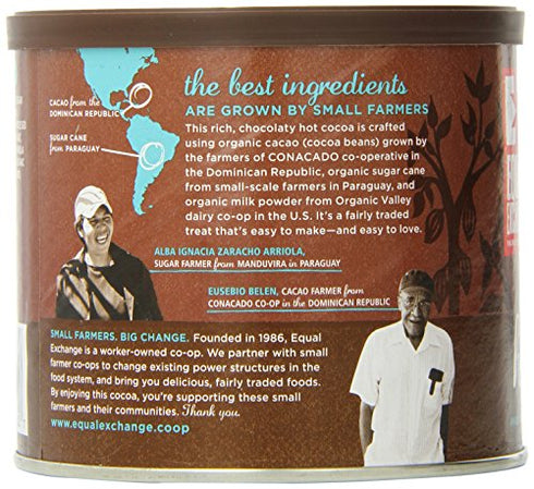 Equal Exchange Hot Cocoa Mix, Cans Chocolate, 12 Oz (ogh-equalch)