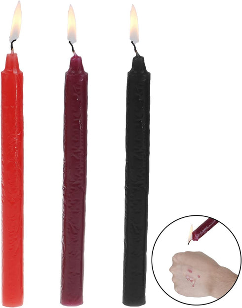 12 Pieces Low Temperature Candles Romantic Candles for Couples Lovers