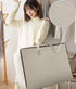 iwill CREATE PRO Breathable Canvas Soft Storage Bag with Handles, Beige, 2pcs