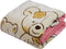 Hearth & Harbor Toddler Blanket Silky Soft Minky Children Bed Blanket - Ultra Plush, Thick & Warm - 39x51 inches Bear Prints,