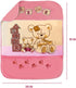 Hearth & Harbor Toddler Blanket Silky Soft Minky Children Bed Blanket - Ultra Plush, Thick & Warm - 39x51 inches Bear Prints,