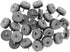 40pcs Furniture Glide,Screw-on Felt Pad Slider Floor Protector for Wooden Leg Feet of Chair Table Sofa(?20mm or 0.8",Black)