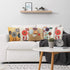 Throw Pillow Covers 18x18, Set of 4 Linen Throw Pillow Covers, Square Pillow Cushion Cases for Couch Sofa Bedroom Car, Orange.Valentine's Day Present