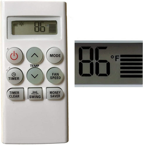 Replacement Friedrich Air Conditioner Remote Control AKB73756218 AKB73756215 AKB73756214 AKB73756213 Work for CP05G10A CP05G10B CP12G10B CP15G10A CP15G30A CP24G30B EP08G11A EP08G11B EP12G33A EP12G33B