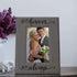 KATE POSH You Will Forever by My Always Engraved Leather Frame - Engagement, Wedding, 3rd Anniversary, I Love You Gifts for Couples (4x6-Vertical)