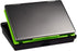 Mind Reader Adjustable Lap Desk with Storage Comfortable, Portable Laptop Stand, Built-in Cushion for Comfort, 11.25" L x 15" W x 3.25" H, x x, Green