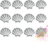 TOPBATHY 24PCS Bathtub Sticker Skid Proof Sea Shell Shaped Bathtub Decal Bathing Shower Safety Floor Sticker Bathroom Slip Solutions