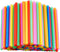200 Pcs Jumbo Smoothie Straws,Colorful Disposable Wide-mouthed Large Straw.