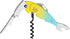 TrueZoo Gillbert Fish Double Hinged Corkscrew, Novelty Wine Key, Waiters Corkscrew Bottle Opener